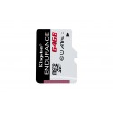 Kingston Technology High Endurance 64GB MicroSD Clase 10 UHS-I SDCE/64GB