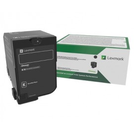 Lexmark 75B20K0 Tóner de láser 13000páginas Negro 75B20K0