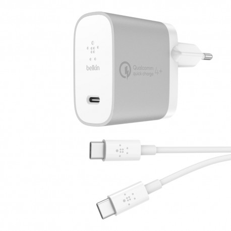 Belkin F7U074VF04-SLV Plata, Blanco