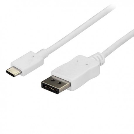 StarTech.com 1,8m USB-C a DisplayPort 4K 60Hz Blanco CDP2DPMM6W