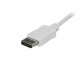 StarTech.com 1,8m USB-C a DisplayPort 4K 60Hz Blanco CDP2DPMM6W