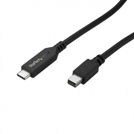 StarTech.com 1m USB-C a Mini DisplayPort 4K 60Hz Negro CDP2MDPMM1MB