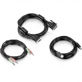 Trendnet TK-CD15 kvm 4,5 m Negro