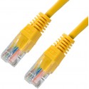 Nanocable RED LATIGUILLO RJ45 CAT.6 UTP AWG24, AMARILLO, 1m 10.20.0401-Y