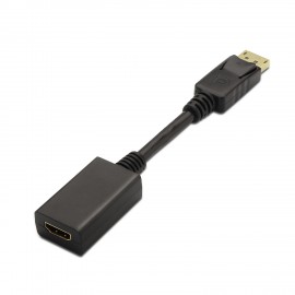 AISENS A125-0134 DisplayPort HDMI Negro