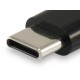 Equip 133472 USB C Micro USB B Negro