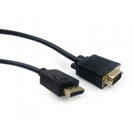 Gembird CCP-DPM-VGAM-6 DisplayPort VGA Negro CCP-DPM-VGAM-6