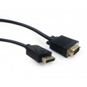 Gembird CCP-DPM-VGAM-6 DisplayPort VGA Negro CCP-DPM-VGAM-6