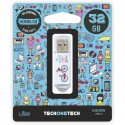 TECH1TECH TEC4005-32 32GB USB tipo A 2.0 Multicolor