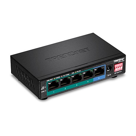 Trendnet TPE-LG50 switch Gigabit Ethernet (10/100/1000) Negro