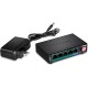 Trendnet TPE-LG50 switch Gigabit Ethernet (10/100/1000) Negro