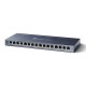 TP-LINK TL-SG116 No administrado L2 Gigabit Ethernet (10/100/1000) Negro TL-SG116