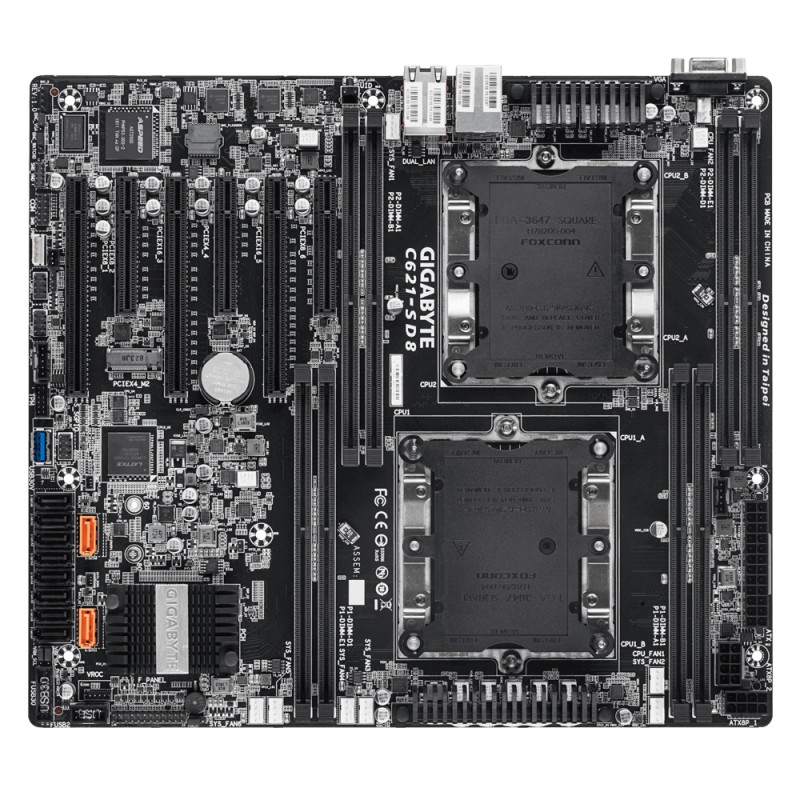 Gigabyte c621 sd8 обзор