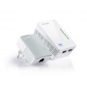 TP-LINK AV500 300 Mbit/s Ethernet Wifi Blanco 2 pieza(s) tl-wpa4220 kit