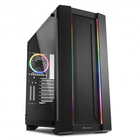 Sharkoon ELITE SHARK CA200M Midi ATX Tower Negro