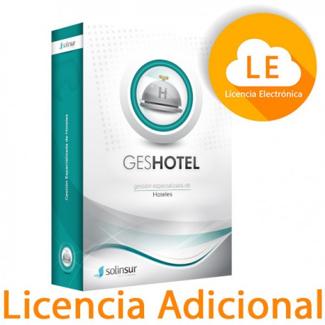 Solinsur SOFTWARE GESHOTEL LICENCIA ADICIONAL