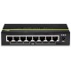 Trendnet TPE-TG82G switch Gigabit Ethernet (10/100/1000) Negro Energía sobre Ethernet (PoE)