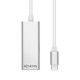 AISENS CONVERSOR USB3.1 GEN1 USB-C A ETHERNET GIGABIT 10/100/1000 MBPS, 15CM A109-0341