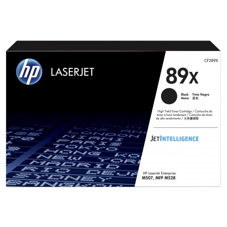 HP 89X Original Negro 1 pieza(s) CF289X