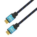 AISENS A120-0355 cable HDMI 0,5 m HDMI tipo A (Estándar) Negro, Azul