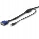 StarTech.com Cable KVM USB de 4,6 m para Consola de Montaje en Armario Rack RKCONSUV15