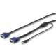 StarTech.com Cable KVM USB de 3 m para Consola de Montaje en Armario Rack RKCONSUV10