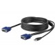 StarTech.com Cable KVM USB de 3 m para Consola de Montaje en Armario Rack RKCONSUV10