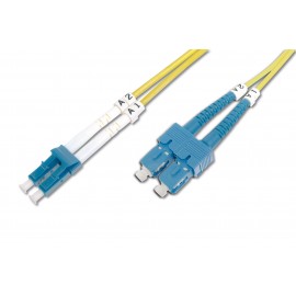 Digitus LC/SC, 2 m 2m LC SC Amarillo cable de fibra optica DK-2932-02