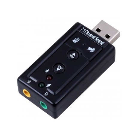 Ewent adaptador de cable USB audio-in/audio-out Negro EW3762