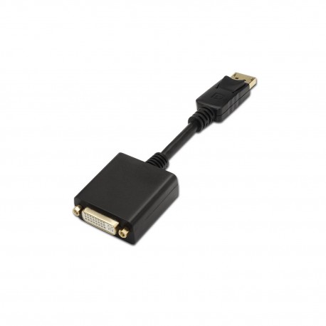 AISENS A125-0133 adaptador de cable DisplayPort DVI Negro