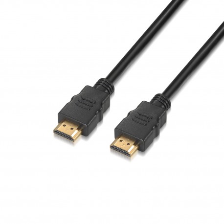 AISENS A120-0122 cable HDMI 3 m HDMI tipo A (Estándar) 2 x HDMI Type A (Standard) Negro A120-0122