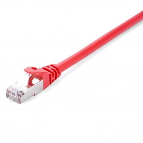 V7 Cable de red blindado CAT6 STP 03M Rojo V7CAT6STP-03M-RED-1E