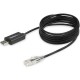 StarTech.com Cable de 1,8m Rollover para Consola Cisco - USB a RJ45 ICUSBROLLOVR