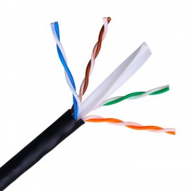 AISENS  cable de red 305 m Cat6 U/UTP (UTP) Negro A135-0264