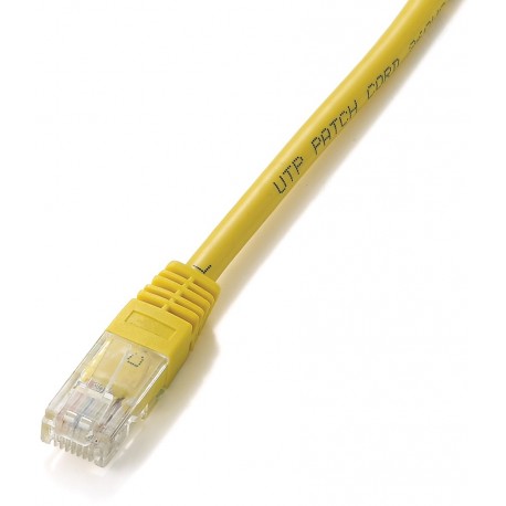 Equip Cat.5e U/UTP 2.0m 2m Cat5e U/UTP (UTP) Amarillo cable de red 825461