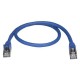 StarTech.com Cable de 0,5m de Red Ethernet RJ45 Cat6a Blindado STP - Cable sin Enganche Snagless - Azul 6ASPAT50CMBL