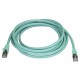 StarTech.com Cable de 3m de Red Ethernet RJ45 Cat6a Blindado STP - Cable sin Enganche Snagless - Aguamarina 6ASPAT3MAQ