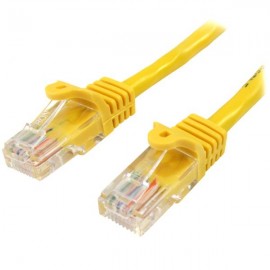 StarTech.com Cable de Red de 7m Amarillo Cat5e Ethernet RJ45 sin Enganches 45PAT7MYL