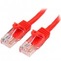 StarTech.com Cable de Red de 10m Rojo Cat5e Ethernet RJ45  45PAT10MRD