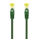 Nanocable Cable de red latiguillo RJ45 LSZH Cat.6A SFTP AWG26, Verde, 1.0 m 10.20.1901-GR