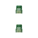 Nanocable Cable de red latiguillo RJ45 LSZH Cat.6A UTP AWG24, Verde, 2.0m 10.20.1802-GR