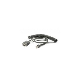 Zebra CBA-RF3-C09ZAR 2.8m RS232 DB9 Negro cable de serie