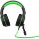 HP Pavilion Gaming 400 headset Binaural Diadema Negro, Verde 4BX31AA