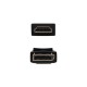 AISENS CABLE CONVERSOR DISPLAYPORT A HDMI, DP/M-HDMI/M, NEGRO, 2.0M