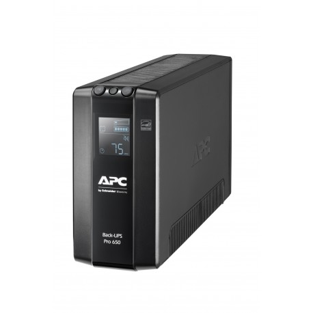 APC BR650MI (UPS) Línea interactiva 650 VA 390W 6 salidas AC BR650MI