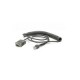 Zebra CBA-RF2-C09ZAR 2.8m RS232 DB9 Negro cable de serie