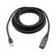 Nanocable Cable USB 3.0 prolongador con amplificador, tipo A/M-A/H, 5m 10.01.0311