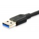 Equip cable USB 0,5 m 3.0 (3.1 Gen 1) USB C USB A Negro 128345