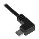 StarTech.com Cable de 0,5m Micro USB Acodado a la Izquierda para Carga y Sincronización de Smartphones o Tablets USBAUB50CMLA