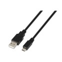 AISENS cable USB 1,8 m USB A Micro-USB B Negro A101-0028